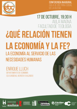 Charla Enrique Lluch | Cáritas Castilla y León