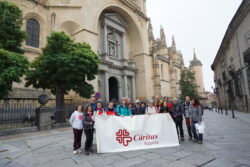 Cáritas Segovia realiza el Camino de San Frutos